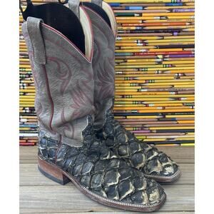 Anderson Bean Big Bass Boots Western Cowboy Men's 9.5 D